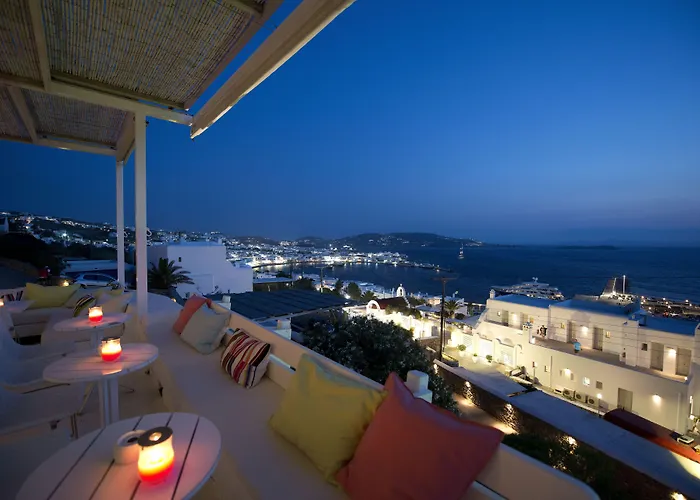 米克诺斯景致酒店 3* Mykonos Town